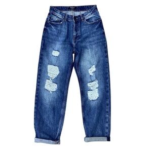 AMERICAN BAZI Hi-Rise Jeans Distressed (Size 7)